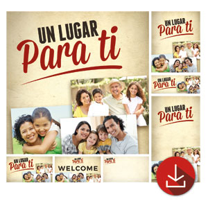 Spanish Place for You Church Graphic Bundles