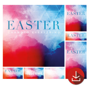 Easter Color Church Graphic Bundles