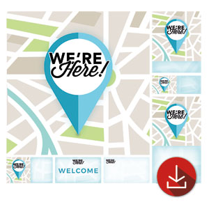 We Are Here Church Graphic Bundles