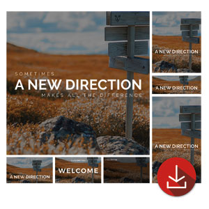 A New Direction Church Graphic Bundles