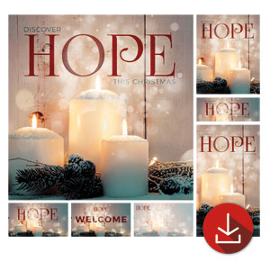 Candles Hope Church Graphic Bundles