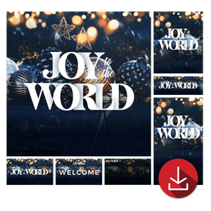 Joy To The World Christmas Church Graphic Bundles
