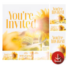 You're Invited Sunflower 