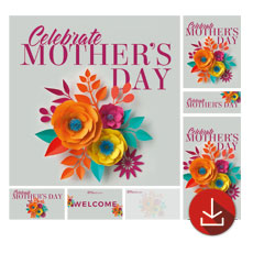 Mother's Day Paper Flowers 