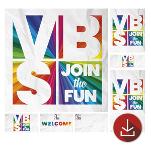 VBS Squares Church Graphic Bundles