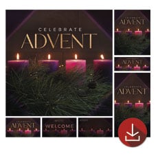 Celebrate Advent Candles 