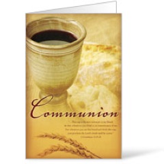 Occasions Communion 8.5 x 11 Bulletins 8.5 x 11