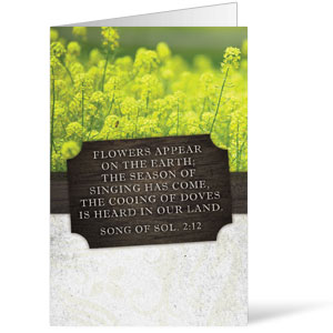 Fresh Air Wild Flowers 8.5 x 11 Bulletins 8.5 x 11