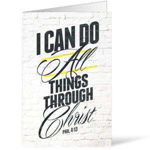 White Brick Philippians 8.5 x 11 Bulletins 8.5 x 11
