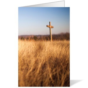 Cross and Wheat Field 8.5 x 11 Bulletins 8.5 x 11