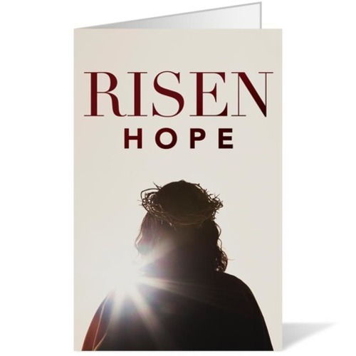 Bulletins, Easter, Risen Hope 8.5 x 11, 8.5 x 11