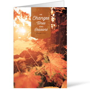 Season's Time Fall Bulletins 8.5 x 11
