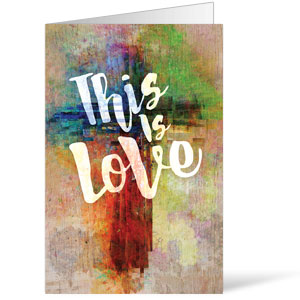This is Love Easter Bulletins 8.5 x 11
