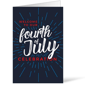 Fourth of July Burst Bulletins 8.5 x 11