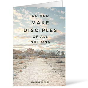Discipleship Verses Summer Bulletins 8.5 x 11