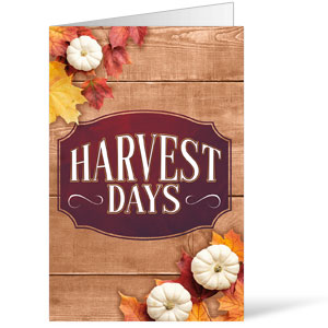 Harvest Days Bulletins 8.5 x 11