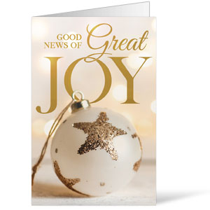Great Joy Ornament Bulletins 8.5 x 11