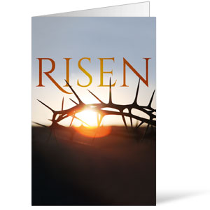 Easter Risen Crown Bulletins 8.5 x 11