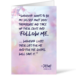 Words of Jesus Spring Bulletins 8.5 x 11