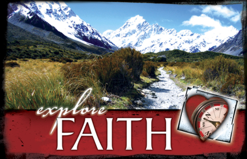 Church Postcards, New Years, Explore Faith, 5.5 X 8.5