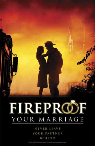 Church Postcards, Fireproof and Love Dare, Fireproof, 5.5 X 8.5