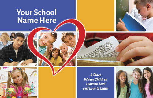 Church Postcards, Love to Learn, 5.5 X 8.5