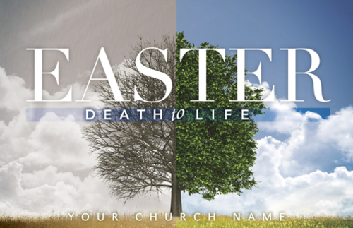 DIY Postcard Packs, Easter, Death to Life, 5.5 X 8.5