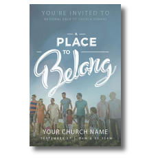 Back to Church Sunday: A Place to Belong 