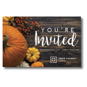 Pumpkins Youre Invited 4/4 ImpactCards
