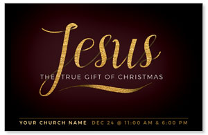 Jesus True Gift 4/4 ImpactCards