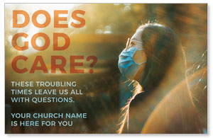Does God Care Mask 4/4 ImpactCards