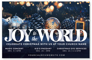 Joy To The World Christmas 4/4 ImpactCards