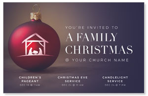 You're Invited Family Christmas 4/4 ImpactCards