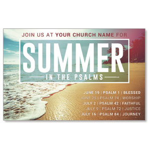 Summer in the Psalms 4/4 ImpactCards