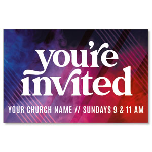 You're Invited Colors 4/4 ImpactCards