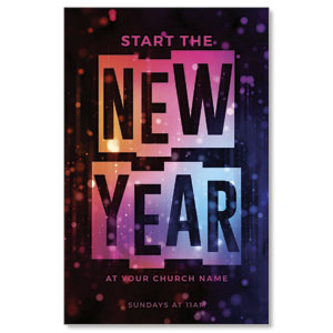 New Year Lights 4/4 ImpactCards