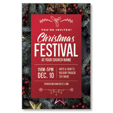 Christmas Festival Invite 