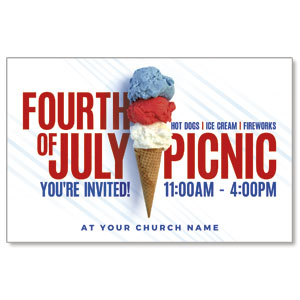 Fourth of July Picnic 4/4 ImpactCards
