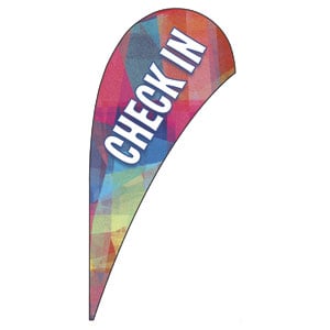 Kids Collage Check In Indoor Flags