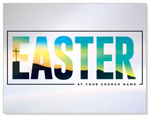 Bold Easter Calvary Hill ImpactMailers