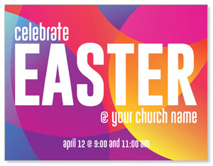 Curved Colors Easter ImpactMailers