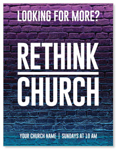 Rethink Church Bricks ImpactMailers
