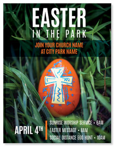 Easter In Park Grass ImpactMailers