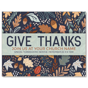Autumn Give Thanks ImpactMailers