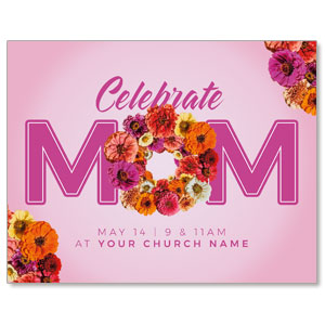Celebrate Mom Pink ImpactMailers