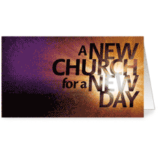 church invitation cards