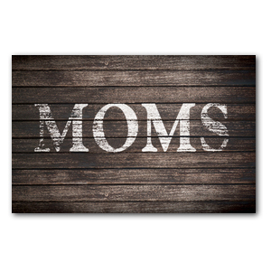 Rustic Charm Moms Medium InviteCards