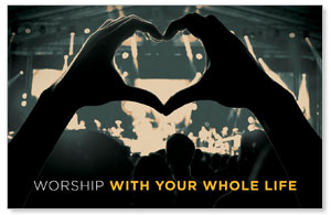 Worshiper Heart Medium InviteCards
