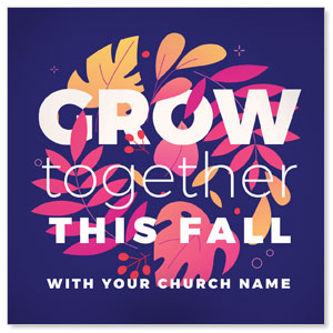Grow Together Fall 3.75" x 3.75" Square InviteCards