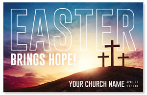 Easter Hope Outline Medium InviteCards